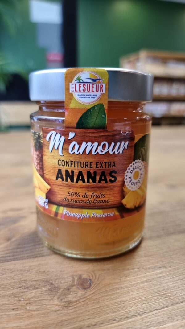 Confiture ananas M'amour