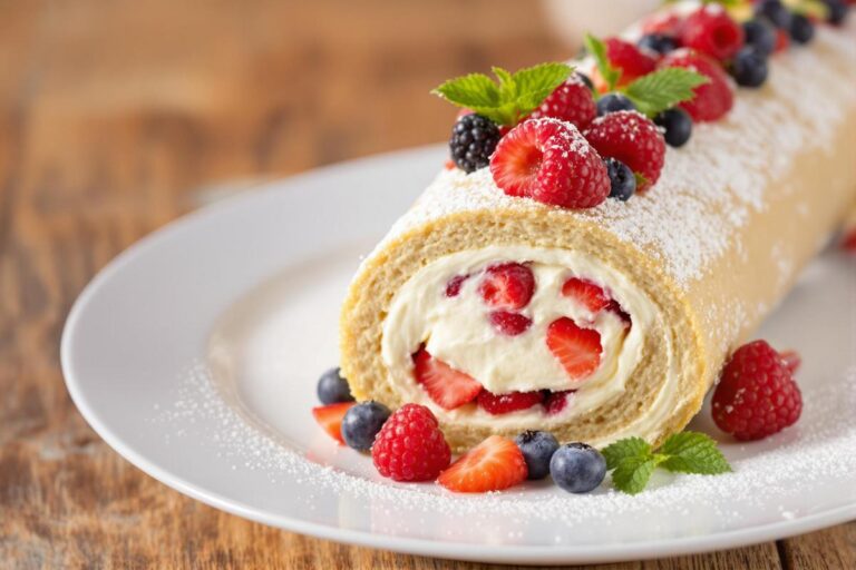 Gâteau roulé à la crème légère et fruits rouges.jpg